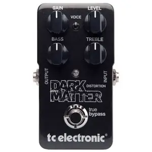 Comparateur de prix : TC Electronic Dark Matter Distortion Distortion - fuzz - overdrive...