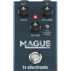 TC Electronic Magus Pro Classic Analog High Gain Distortion Pedal avec 3 modesVendu paramazon