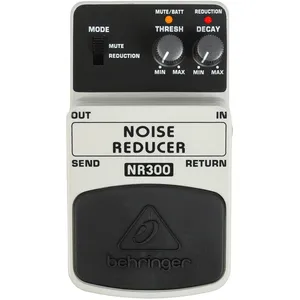 Behringer Noise Reducer / NR300 Pédale de réduction, Blanc
