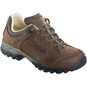 Meindl - Chaussures randonnée journée - Lugano Dark Brown pour Homme en Cuir - Taille 8 UK - Marron pas cher