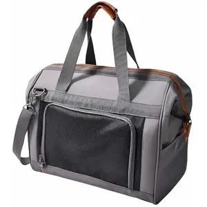 Sac de transport pour chien Nobby Pet Perka Gris 43x26x32 cm 63911 pas cher