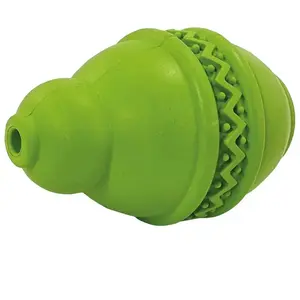 Nobby 63574 Snack Jumper en Caoutchouc Solide Vert 10 cm pas cher
