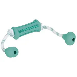 Comparateur de prix : Nobby Dental Fun Jouet Bâton avec Corde en Caoutchouc Solide pour Chie...