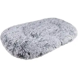 Comparateur de prix : Nobby CABARIK 61938 Tapis de Confort Ovale Gris 130 x 106 x 16 cm