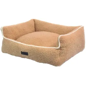 Comparateur de prix : Nobby 61904 Cloudy Lit rectangulaire Beige 75 x 60 x 23 cm
