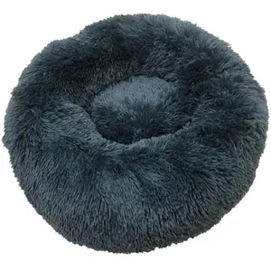 Nobby 61822 Donut Classic ESLA Lit Douillet Bleu foncé Ø 70 x 26 cm pas cher