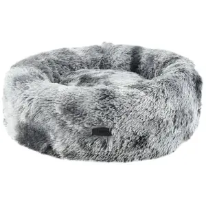 Lit douillet donut pour chien Nobby Pet Coda Gris 60x23 cm 61715 pas cher