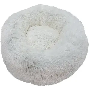 Nobby 62815 Donut Classic ESLA Lit douillet Beige Ø 110 x 35 cm pas cher