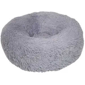 Comparateur de prix : Lit douillet donut classic pour chien Nobby Pet Esla Gris 110x35 cm 62801