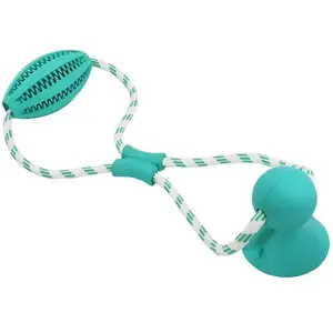 Nobby 62580 Dental Line Ballon de Rugby avec Corde 50 cm 11 cm