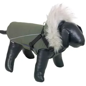 Comparateur de prix : NOBBY Manteau MILY 2 en 1 pour Chien Vert 23 cm