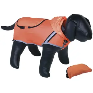 Comparateur de prix : Nobby Rainy 64557 Manteau pour Chien Orange Fluo 26 cm