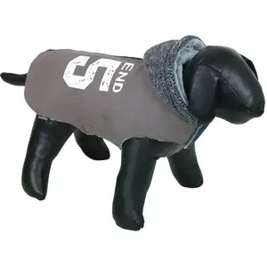 Comparateur de prix : NOBBY Depend Manteau pour Chien Bleu/Gris 29 cm