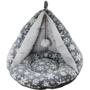 Panier pour chien et chat Nobby Pet Xmas Snow Gris 46x37 cm 51911