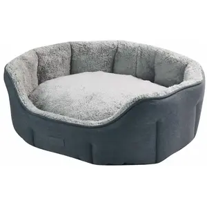 Comparateur de prix : Panier pour chien oval Nobby Pet Lica Gris 45x40x19 cm 52721