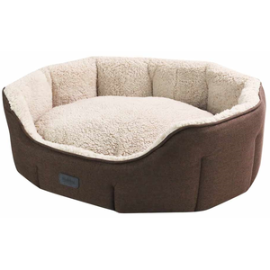 Comparateur de prix : Panier pour chien oval Nobby Pet Lica Marron 45x40x19 cm 52717