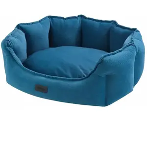 Comparateur de prix : Panier pour chien oval Nobby Pet Cordo Bleu 55x50x21 cm 52707