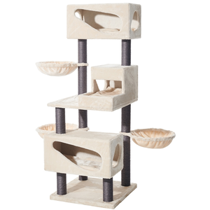 Comparateur de prix : Arbre à chat Nobby Pet Corlu Beige 60x60x171 cm 63795-92