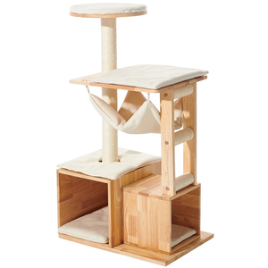 Comparateur de prix : Arbre à chat Nobby Pet Ligno Beige 60x40x108 cm 63792-92