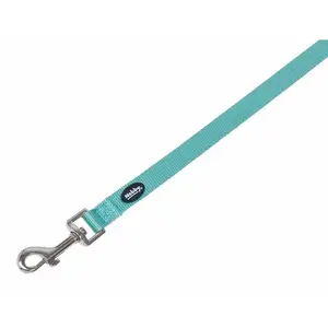 Comparateur de prix : Laisse pour chien Nobby Pet Classic Bleu 120 cm x 15 mm 73159-40