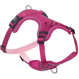 Nobby harnais confort Mailo framboise, taille : S / largeur : 15 mm pas cher