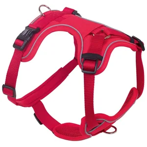 Comparateur de prix : Harnais confort pour chien Nobby Pet Mailo Rouge S/M 80407-01