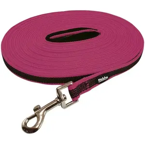 Comparateur de prix : Laisse pour chien antidérapante Nobby Pet Rose 15 m 80646-64
