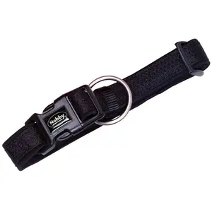 Nobby 80543-05 Collier en Maille Preno Noir Taille L : 40-55 cm Largeur : 25/35 mm pas cher