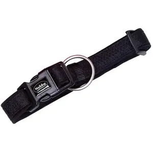 Nobby 80542-05 Collier en Maille Preno Noir Longueur : 30-45 cm Largeur : 20/25 mm pas cher
