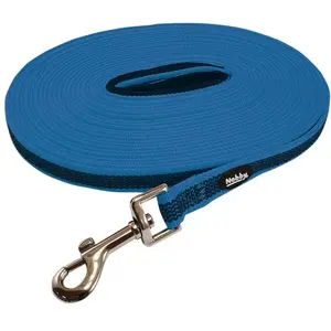 Laisse pour chien antidérapante Nobby Pet Bleu 5 m 80644-32 pas cher