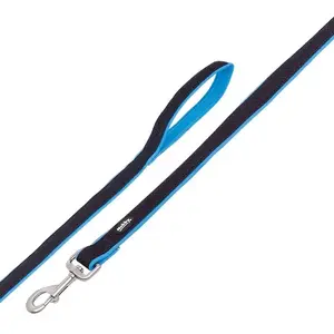 Nobby 80546-32 Laisse en Maille Preno Bleu Clair Longueur 120 cm Largeur 20/25 mm pas cher