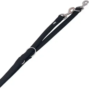 Nobby 80549-05 Mesh Preno Laisse pour Chien Noir 200 x 25 mm pas cher