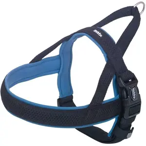 Nobby 80551-06 Harnais norvégien Mesh Preno Bleu Taille L : 38-50 cm + 36 cm, Largeur : 20/25 mm pas cher