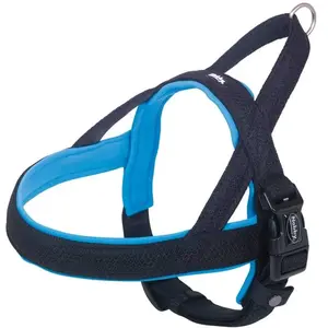 Nobby 80551-32 Harnais norvégien Mesh Preno Bleu Clair L : 38-50 cm + 36 cm, l : 20/25 mm pas cher