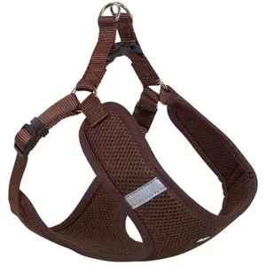 Harnais pour chien Nobby Pet Mesh Reflect Marron XS 80624-23 pas cher