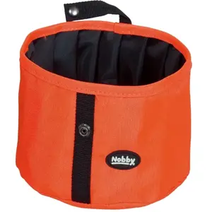 Gamelles de voyage pour chien Nobby Pet Rio Orange 12,5x7 cm 88913 pas cher