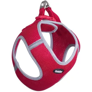 Harnais pour chien en mail Nobby Pet Delight Rouge S 80442-01 pas cher