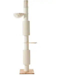Comparateur de prix : Arbre à chat Nobby Pet Bors Beige 60x60x305 cm 63779-92