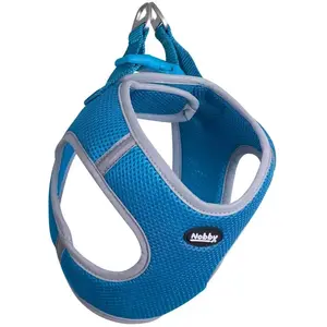 Nobby 80444-32 Delight Harnais en Maille Bleu Clair Taille L : Tour de... pas cher