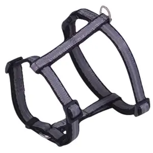 Comparateur de prix : Harnais pour chien Nobby Pet Mini Reflect Gris 10 mm x 25x35 cm 80619-...