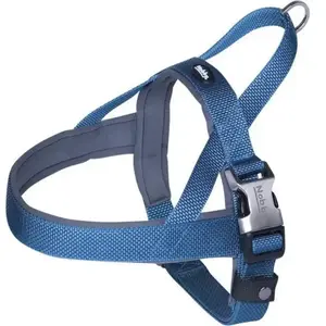 Comparateur de prix : Nobby Harnais norvégien Classic Preno Royal Bleu Taille L 60-76 cm + 46 cm Largeur 25/35 mm