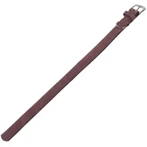 Comparateur de prix : Nobby Collier Velour Marron (Root), 47 cm (38-44 cm), 22/25 mm, 1 pièce