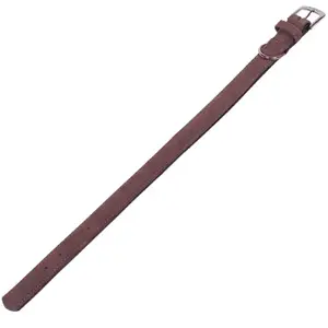 Nobby Collier Velour - Marron (Root) - 37 cm (30-35 cm) - 17/19 mm - 1 pièce pas cher