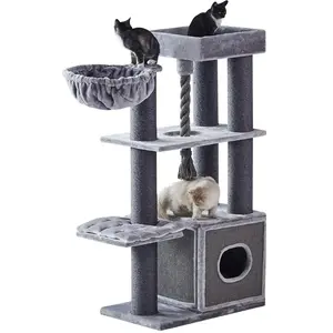 Comparateur de prix : Arbre à chat Nobby Pet Yanko Gris 80x50x159 cm 63740-01
