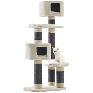 Comparateur de prix : Arbre à chat Nobby Pet Loano Beige 70x50x164 cm 63758-92