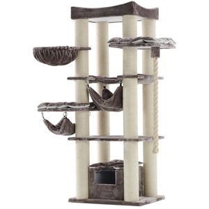 Comparateur de prix : Arbre à chat Nobby Pet Rubi Marron 60x80x197 cm 63713-78
