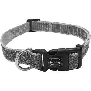 Collier pour chien Nobby Pet Full Reflect Gris 55 cm x 32 mm 52062-42 pas cher
