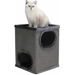 Griffoir Nobby "ADRA II" gris foncé 38 x 38 x 70 cm pas cher