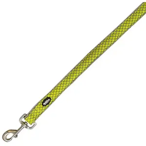 Laisse pour chien Nobby Pet Mesh Air Jaune 25 m x 120 cm 53069-65 pas cher
