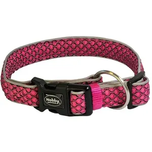 Collier pour chien Nobby Pet Mesh Air Rose 65 cm x 32 mm 53067-64 pas cher